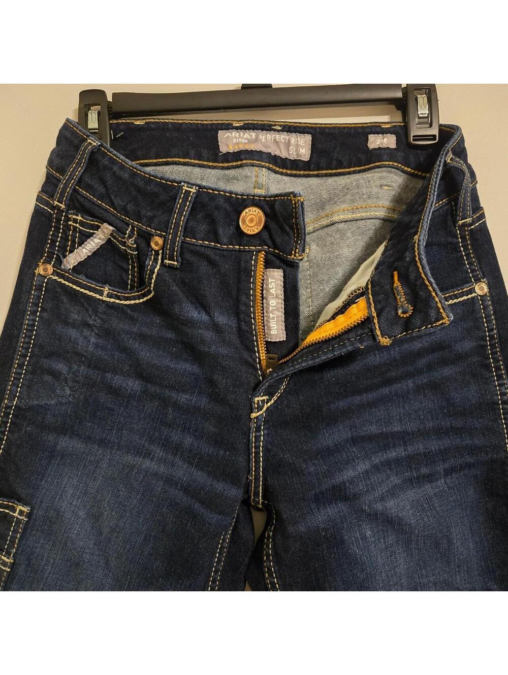 Ariat Women's Navy and Blue Jeans